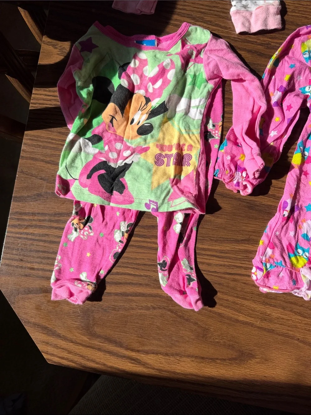 Pink Girls' baby 13m Pajama bundle